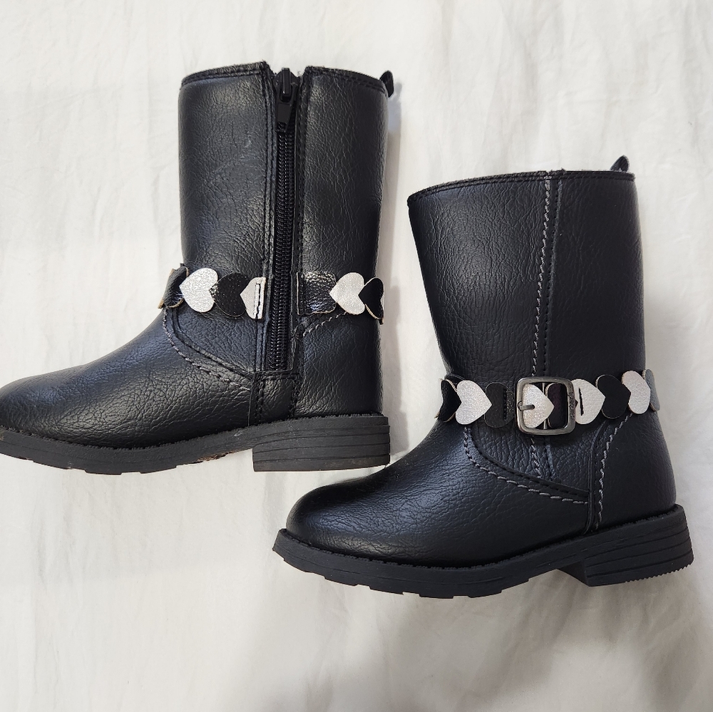 Carters Black Boots - Picture 2 of 3